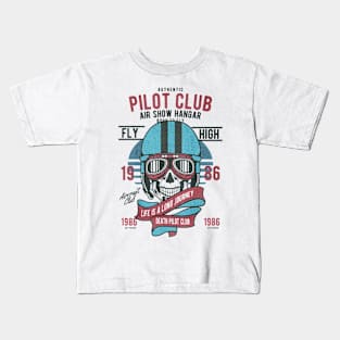 Pilot air show Kids T-Shirt